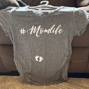 Ragdoll Pink Ribbon Brand Label on Gray Fabric